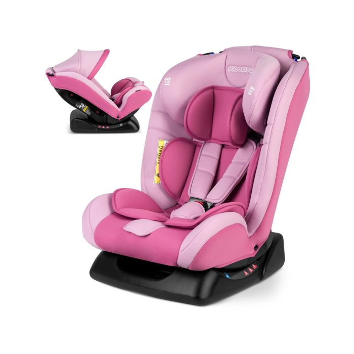 Ricokids Παιδικό κάθισμα αυτοκινήτου 0 - 36 κιλά Luco σε ροζ χρώμα