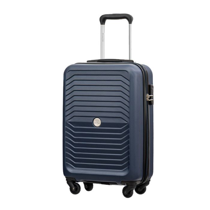  Βαλίτσα Καμπίνας Ύψους 55 cm Χρώματος Navy Santorini Puccini ABS08-1C-7A 
