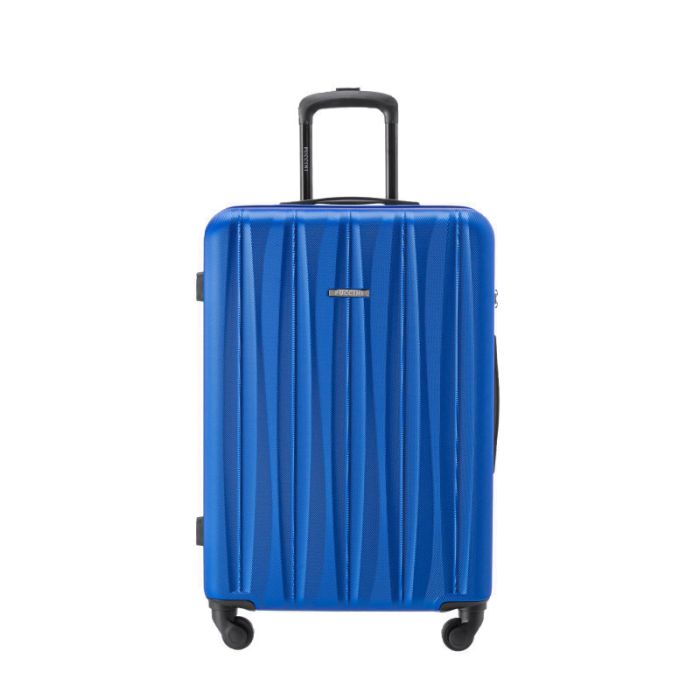  Βαλίτσα Ύψους 66.5 cm Χρώματος Μπλε Bali Puccini ABS021B-7 