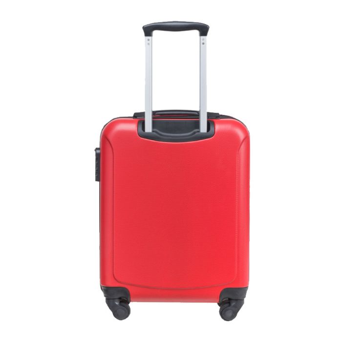  Βαλίτσα Καμπίνας Ύψους 53 cm Χρώματος Κόκκινο Corfu Puccini ABS016C-3 
