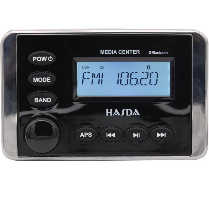  HASDA H-336 ΠΗΓΗ ΗΧΟΥ 4X50W ΜΕ ΡΑΔΙΟΦΩΝΟ/USB/BLUETOOTH (ΑΔΙΑΒΡΟΧΟ/ΜΑΥΡΟ) 