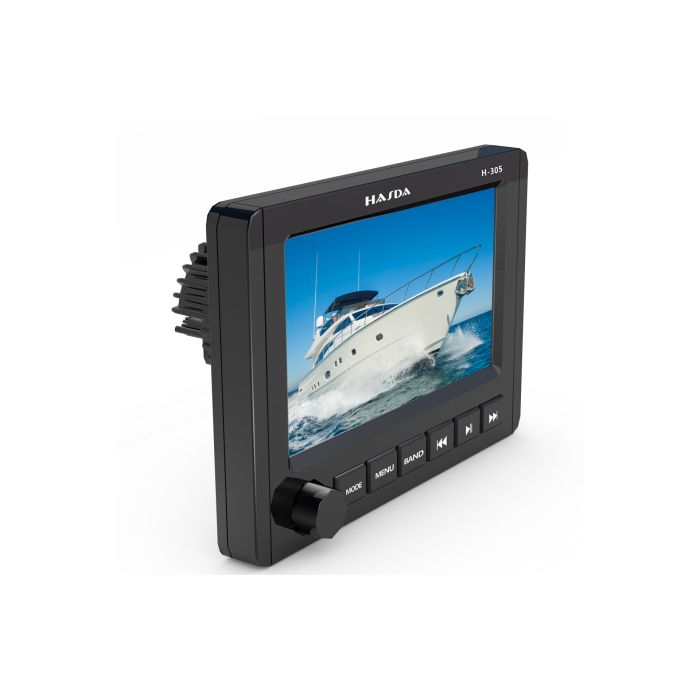  HASDA MP5 PLAYER H-305 4x50W ΜΕ ΡΑΔΙΟΦΩΝΟ/USB/BLUETOOTH (ΑΔΙΑΒΡΟΧΟ / ΜΑΥΡΟ) 