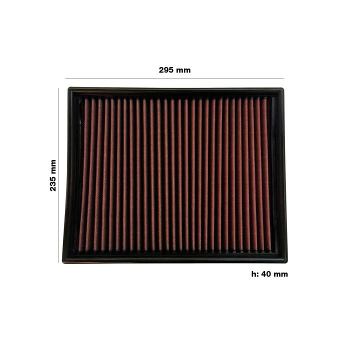  ΦΙΛΤΡΟ ΑΕΡΟΣ RACING 295Χ235Χ40 mm 