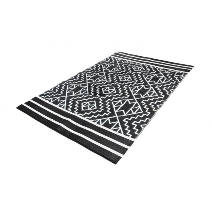  Χαλί Εξωτερικού Χώρου 160 x 240 cm Χρώματος Μαύρο Inca Inkazen 40050189 