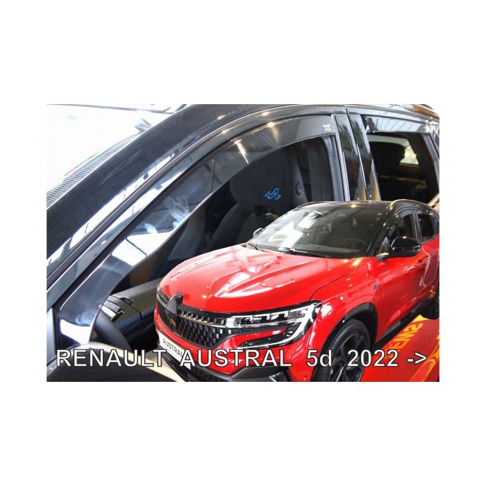  RENAULT AUSTRAL 5D 2022+  ​ΖΕΥΓΑΡΙ ΑΝΕΜΟΘΡΑΥΣΤΕΣ ΑΠΟ ΕΥΚΑΜΠΤΟ ΦΙΜΕ ΠΛΑΣΤΙΚΟ HEKO - 2 ΤΕΜ. 