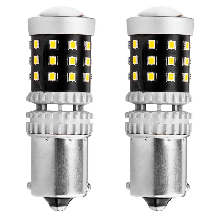  ΛΑΜΠΑΚΙΑ ΜΟΝΟΠΟΛΙΚΑ LED ΛΕΥΚΑ CAN-BUS P21W BA15S 1156 39xSMD 2016 ΑMiO - 2 TEM. 