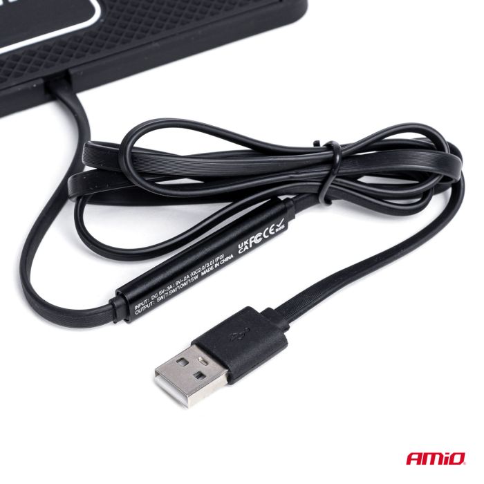  ΠΑΝΕΛ ΑΣΥΡΜΑΤΗΣ ΦΟΡΤΙΣΗΣ ΚΙΝΗΤΟΥ 3A 15W 158x78mm ΑMiO - 1 TEM. 