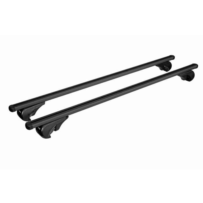  ΜΠΑΡΕΣ ΟΡΟΦΗΣ HELIO BLACK (M) 120cm ΑΛΟΥΜΙΝΙΟΥ ΜΑΥΡΗ ΜΕ ΚΛΕΙΔΑΡΙΕΣ (STANDARD RAILING) NORDRIVE - 2 TEM. 
