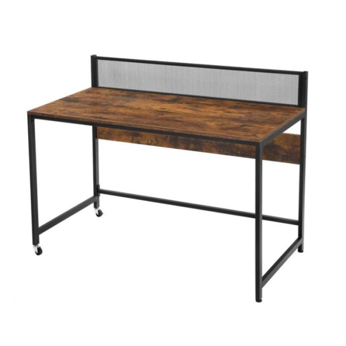  Τροχήλατο Μεταλλικό Γραφείο 120 x 60 x 94 cm VASAGLE LWD031B01 