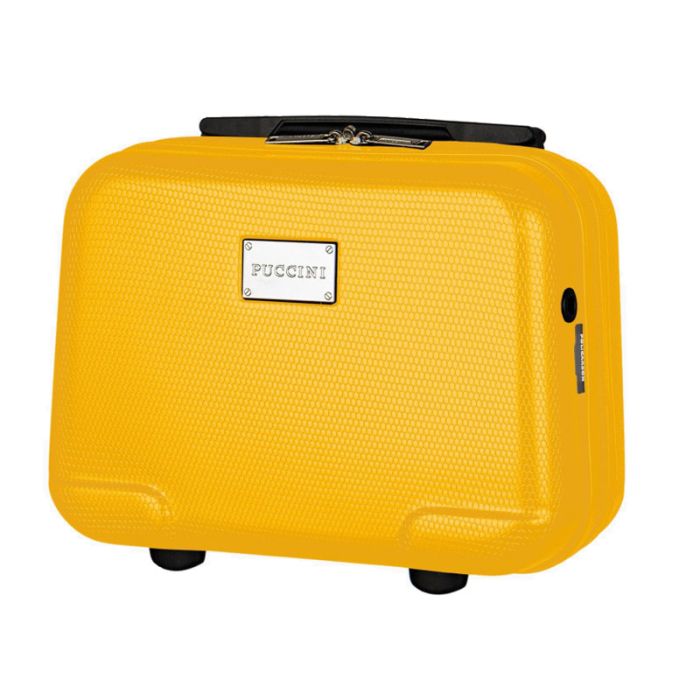 Νεσεσέρ Ταξιδίου 12 Lt 34.5 x 15.5 x 28 cm Χρώματος Κίτρινο Panama Puccini PCQM029-6C 