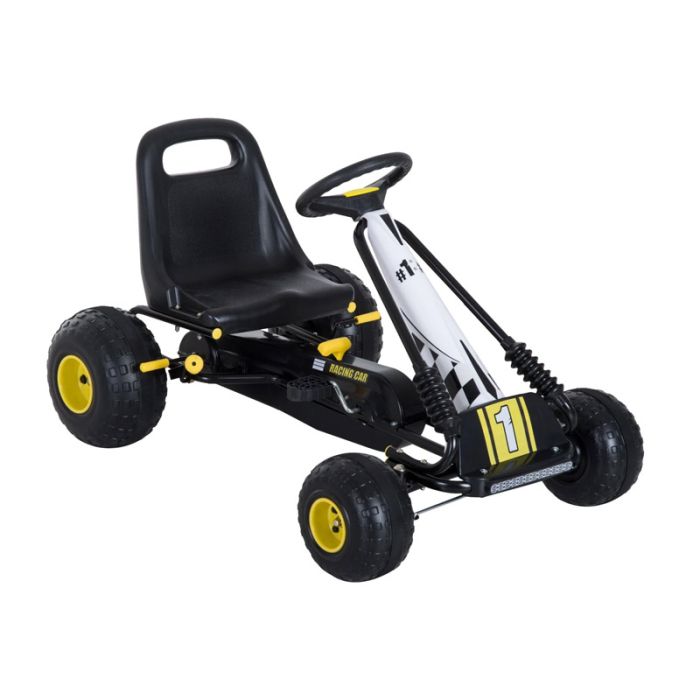  Παιδικό Αυτοκίνητο Go Kart με Πετάλια HOMCOM 341-020 