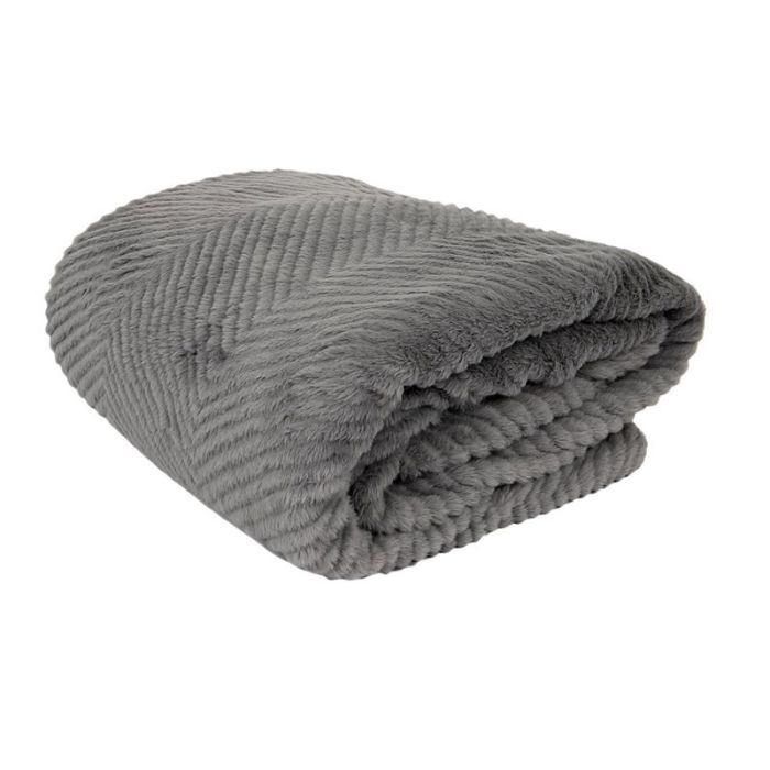  Κουβέρτα Μονή Διπλής Όψης Sherpa Προβατάκι 140 x 200 cm Home Deco Factory TX9474 