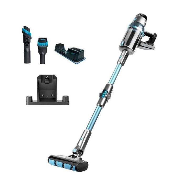  Ηλεκτρική Σκούπα 4 σε 1 Χωρίς Σακούλα Cecotec Conga RockStar 1700 Titanium ErgoWet CEC-05770 