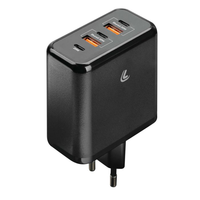  ΦΟΡΤΙΣΤΗΣ ΜΕ ΟΙΚΙΑΚΗ ΠΡΙΖΑ 100/230V 60W ΜΕ 5 ΘΥΡΕΣ USB (USB Ax2/USB Cx3) QUICK CHARGE MULTIPOWER 