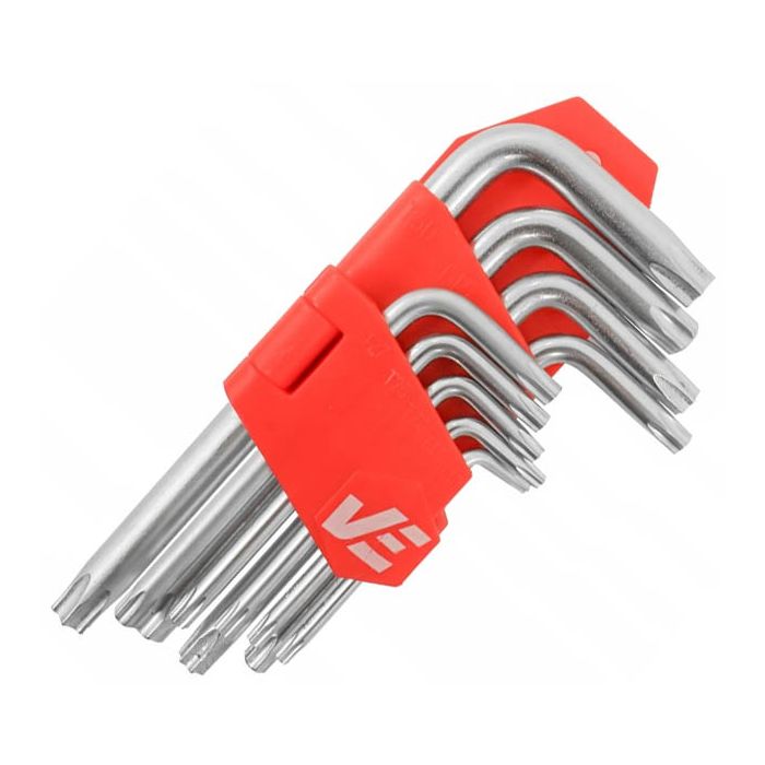 Σετ 9 Κλειδιά Torx VERKE-V35500