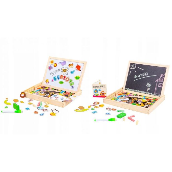 Μαγνητικό Παιχνίδι Κατασκευών για Παιδιά 3+ Ετών HM3011271 Ecotoys