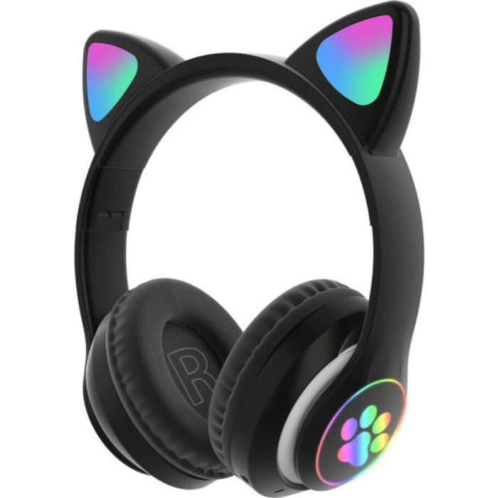 Goclever-Cat STN28 Ασύρματα/Ενσύρματα Over Ear Ακουστικά Μαύρο