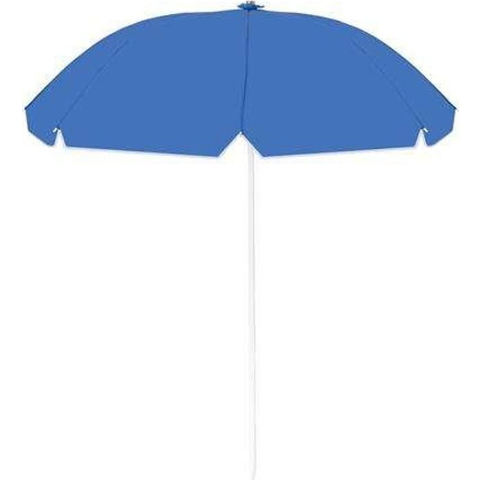 Malatec Mallorca Σπαστή Ομπρέλα Θαλάσσης Blue Διαμέτρου 2.4m με UV Προστασία