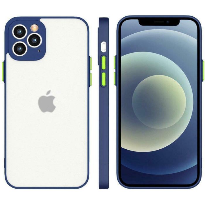 Milky Flexible Back Cover Σιλικόνης Navy Μπλε (iPhone 12 PRO MAX )