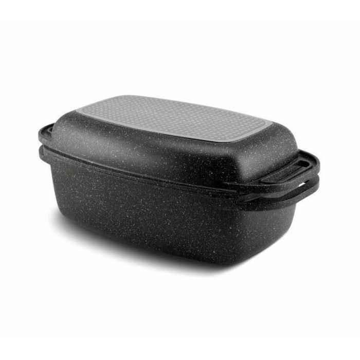 Edenberg Γάστρα Ορθογώνια από Χυτό Αλουμίνιο 32x21cm , EB-4607, 5.1lt 