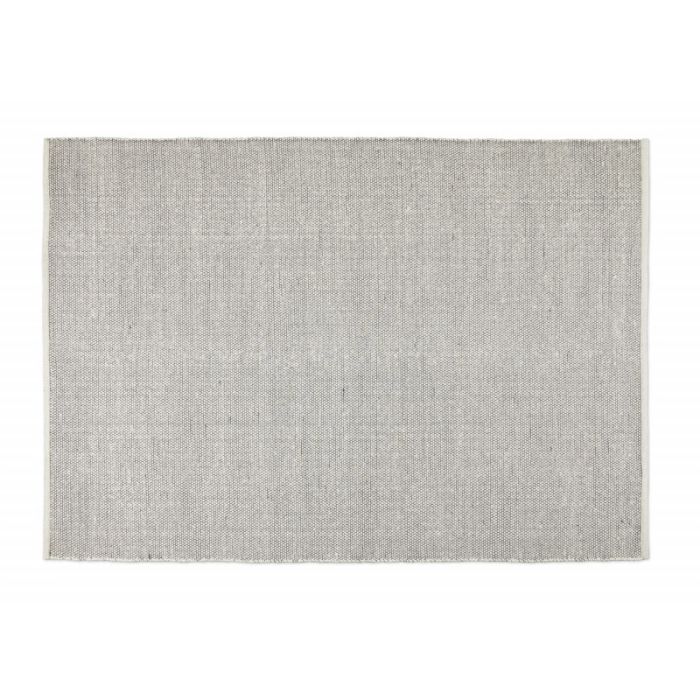  Μάλλινο Χαλί 140 x 200 cm Χρώματος Μαύρο - Λευκό Lifa-Living 8719831791835 