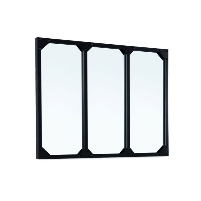  Μεταλλικός Ορθογώνιος Καθρέπτης 80 x 2.5 x 60 cm Idomya 30042372 