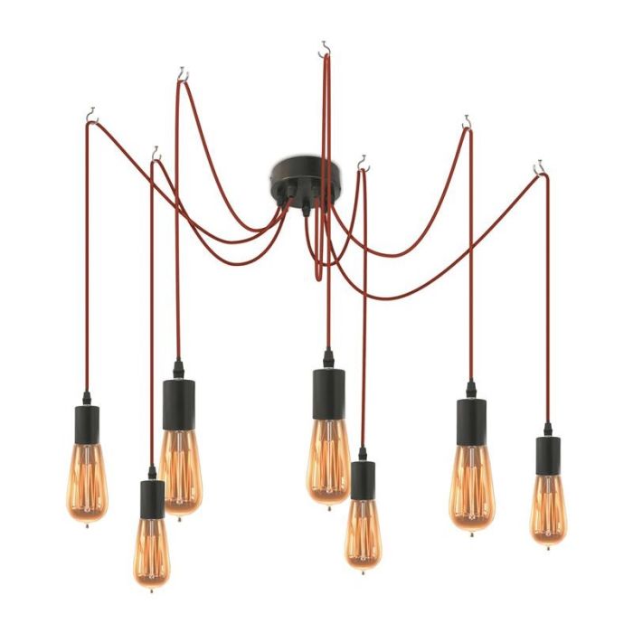  Κρεμαστό Φωτιστικό Οροφής Πολύφωτο Home Deco Factory LA12093 
