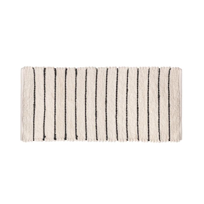  Βαμβακερό Χαλάκι Μπάνιου Ριγέ 120 x 50 x 2 cm 5Five Simply Smart 174726 