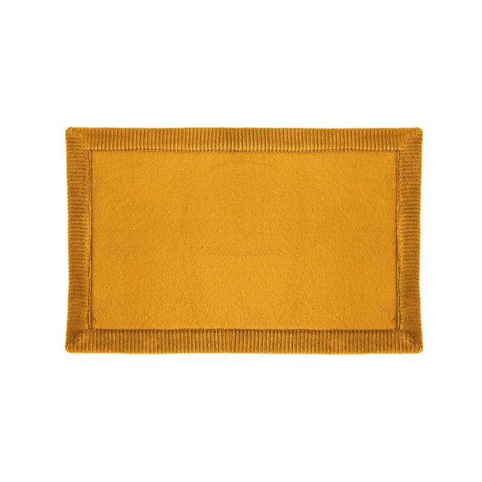  Χαλάκι Μπάνιου 80 x 50 x 1.5 cm Χρώματος Μουσταρδί 5Five Simply Smart 174561C 