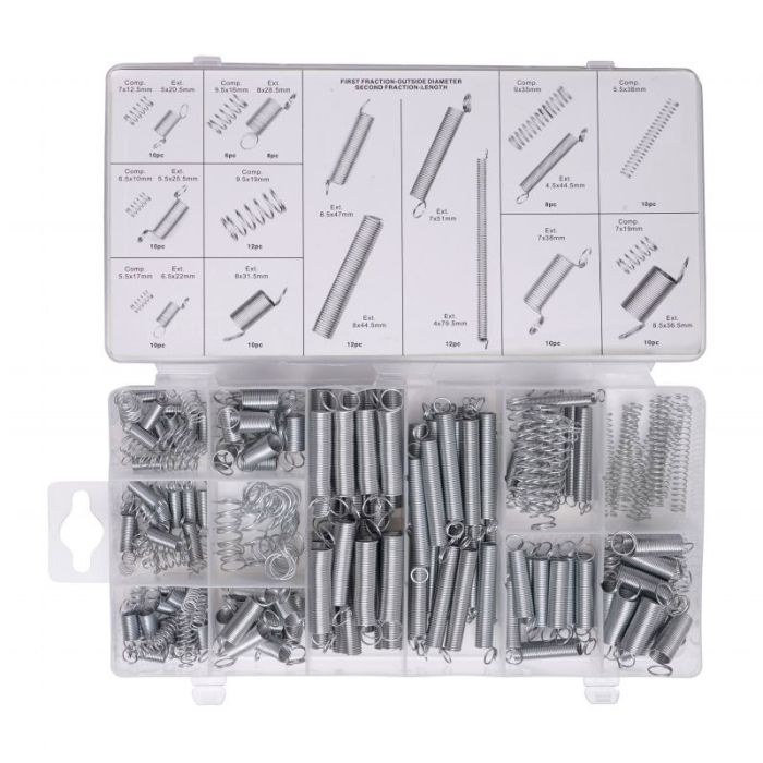  Σετ Ελατήρια σε Κασετίνα 200 τμχ Kraft&amp;Dele KD-10483 