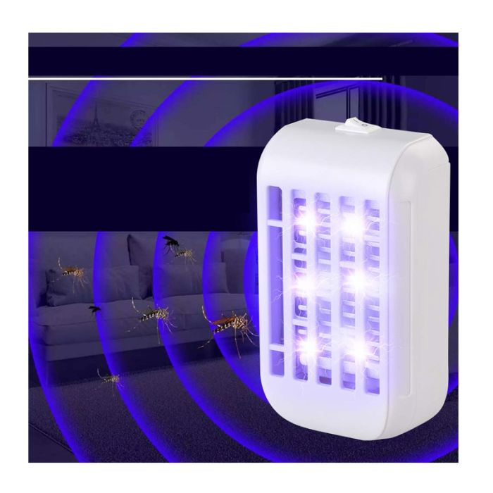  Ηλεκτρική Εντομοπαγίδα με 4 UV LED 0.5 W Bakaji 8055205795260 