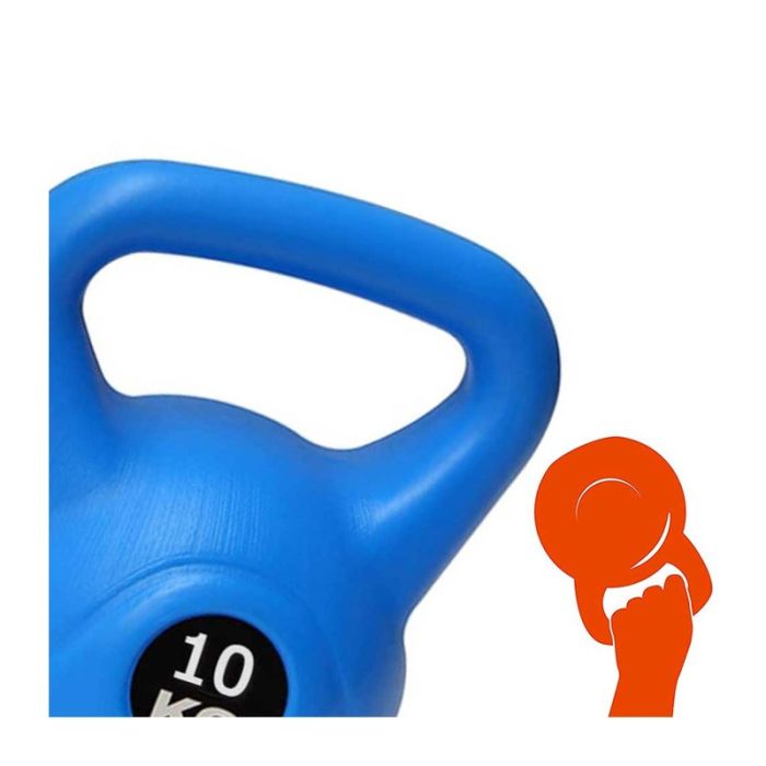  Kettlebell 10 Kg Bakaji 5404022213847 
