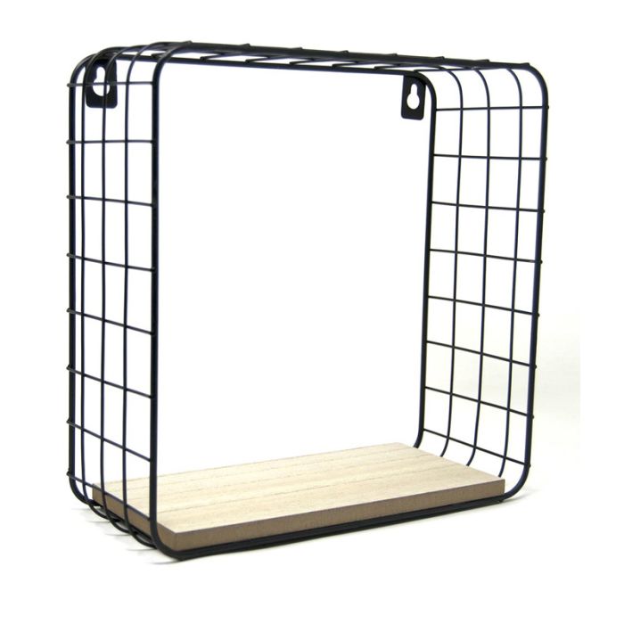  Σετ Επιτοίχια Μεταλλικά Ράφια 30 x 10 x 30 cm 2 τμχ Bakaji 8052877978663 