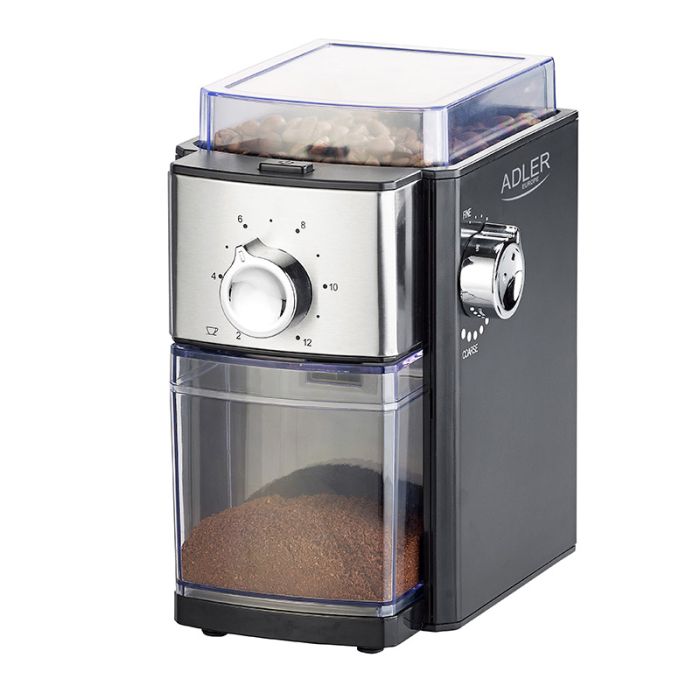  Ηλεκτρικός Μύλος Άλεσης Καφέ 300 W Burr Adler AD-4448 