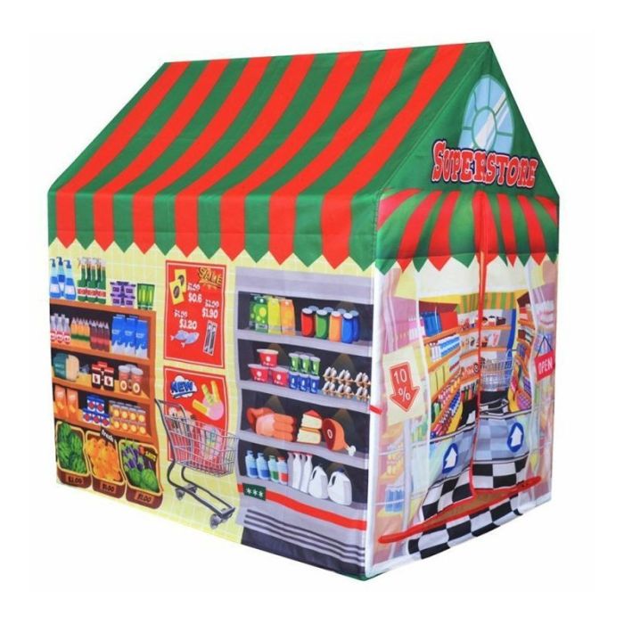  Παιδική Σκηνή Σούπερ Μάρκετ 72 x 95 x 102 cm Ecotoys 8167 