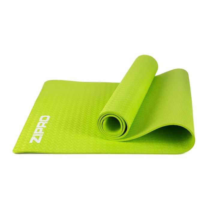  Στρώμα Γυμναστικής για Yoga και Pilates 183 x 61 cm Χρώματος Πράσινο Zipro 6413503 