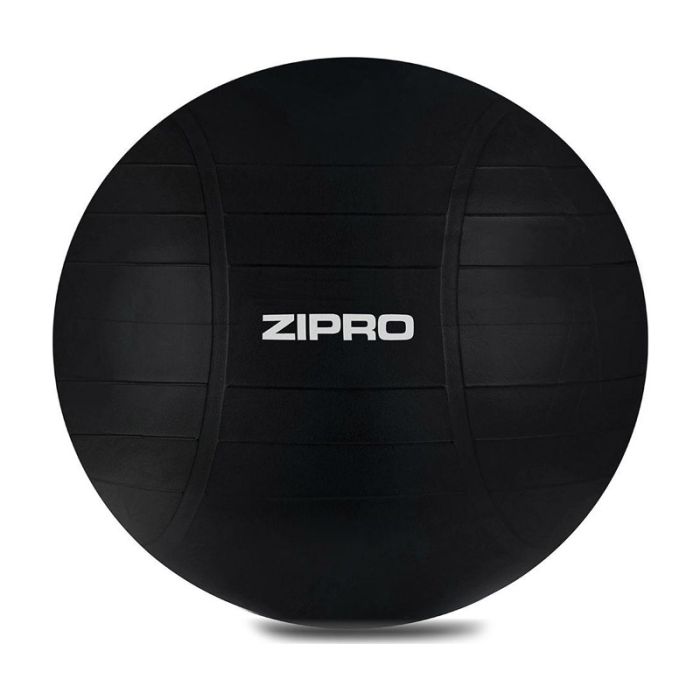  Μπάλα Γυμναστικής 65 cm Χρώματος Μαύρο Zipro 6413431 