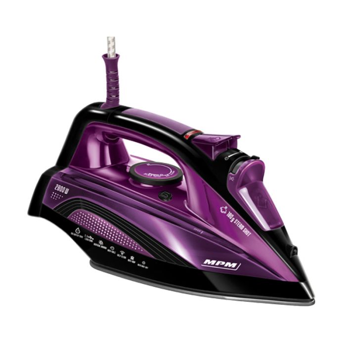  Ηλεκτρικό Σίδερο Ατμού 2800 W Χρώματος Μωβ MPM MZE-21/RS 