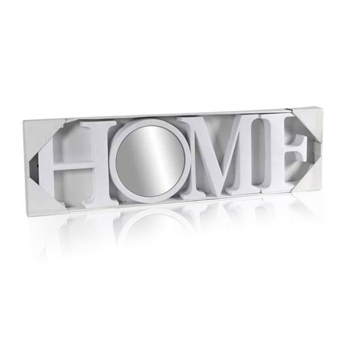  Πλαστικό Διακοσμητικό Τοίχου με Καθρέπτη HOME 85 x 24 x 4.5 cm Bakaji 02814670 