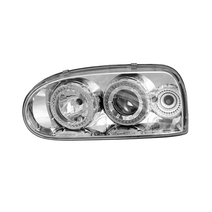  VW GOLF 3 1992+ Φανάρια Μπροστινά Angel Eyes 