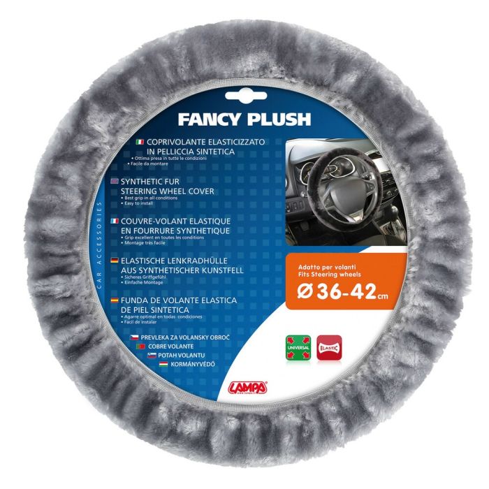  ΚΑΛΥΜΜΑ ΤΙΜΟΝΙΟΥ FANCY PLUSH 36-42 ΓΚΡΙ ΓΟΥΝΙΝΟ /ΧΝΟΥΔΩΤΟ 