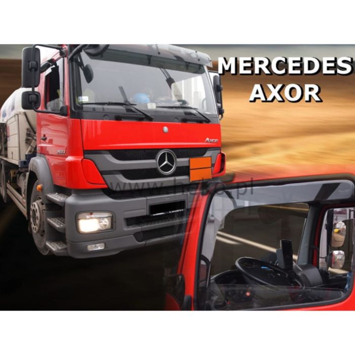  MERCEDES 817 2D 1991+  / AXOR 2D 2001+  ΖΕΥΓΑΡΙ ΑΝΕΜΟΘΡΑΥΣΤΕΣ ΦΟΡΤΗΓΟΥ ΑΠΟ ΕΥΚΑΜΠΤΟ ΦΙΜΕ ΠΛΑΣΤΙΚΟ HEKO - 2 ΤΕΜ. 