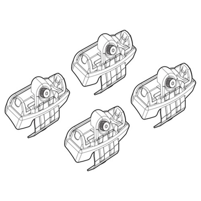  CITROEN C3 2016+ KIT ΑΚΡΑ (ΠΟΔΙΑ) ΓΙΑ ΜΠΑΡΕΣ NORDRIVE 