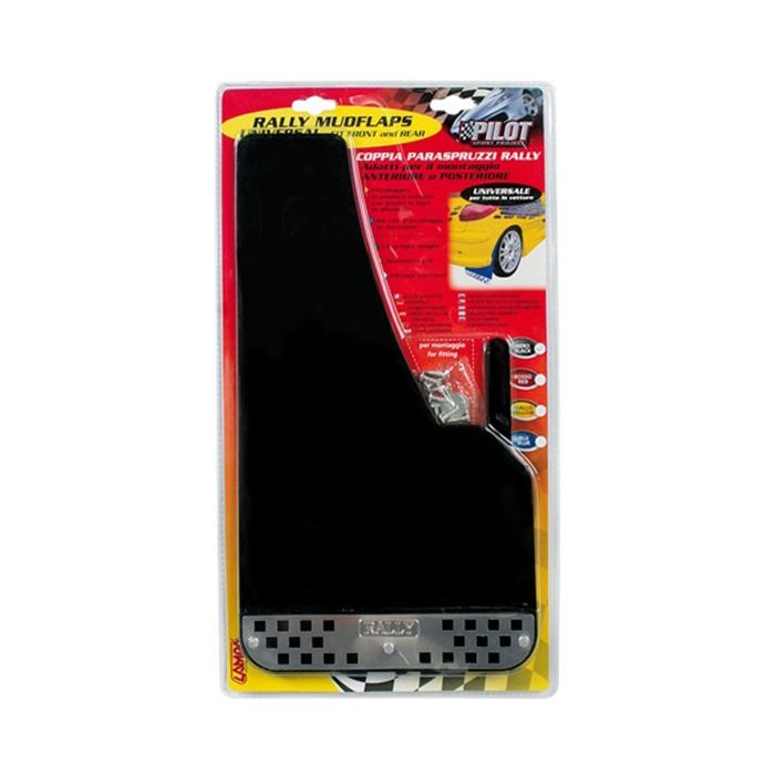  ΛΑΣΠΩΤΗΡΕΣ UNIVERSAL RALLY ΜΑΥΡΟΙ 23,5 X 42,5 cm - 2 ΤΕΜ. 
