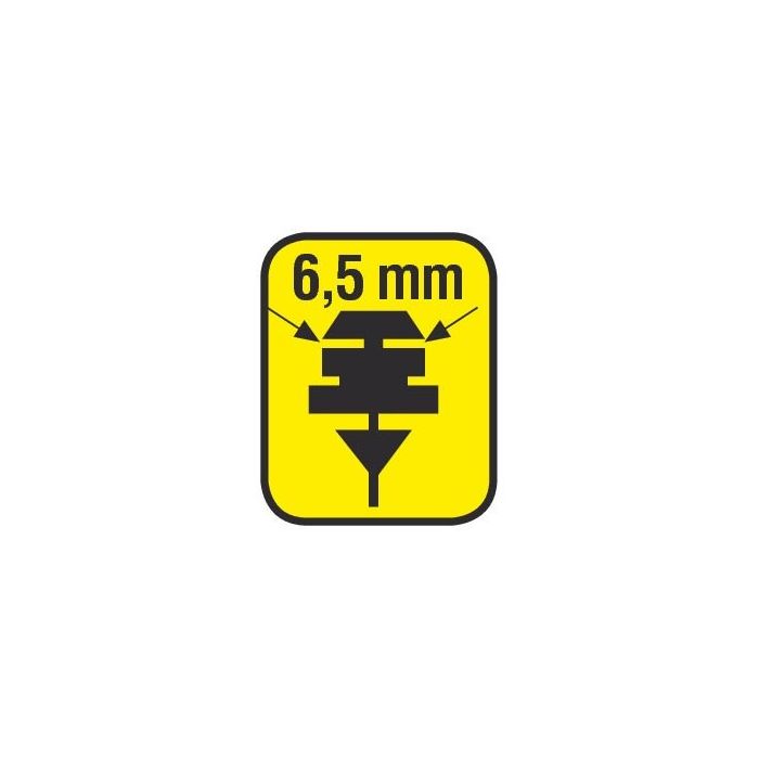 ΛΑΣΤΙΧΑ ΥΑΛΟΚΑΘΑΡΙΣΤΗΡΩΝ 61cmX6,5mm BLADE-X ΜΕ ΕΠΙΚΑΛΥΨΗ PTFE ΧΩΡΙΣ ΛΑΜΑΚΙΑ ΧΥΜΑ 