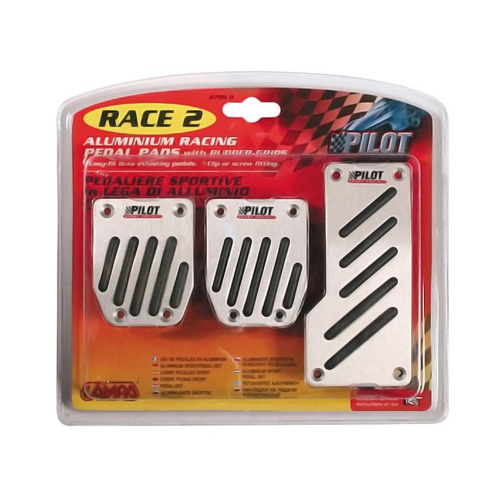  ΠΕΝΤΑΛ RACE 2 PILOT ΑΛΟΥΜΙΝΙΟΥ ΝΙΚΕΛ ΜΕ ΜΑΥΡΕΣ ΓΡΑΜΜΕΣ LAMPA - 3 ΤΜΧ. 