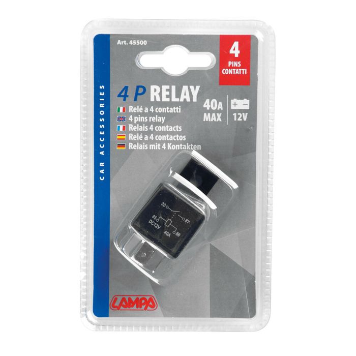  ΔΙΕΘΝΕΣ ΡΕΛΕ 4 ΕΠΑΦΩΝ 30Α 12V 