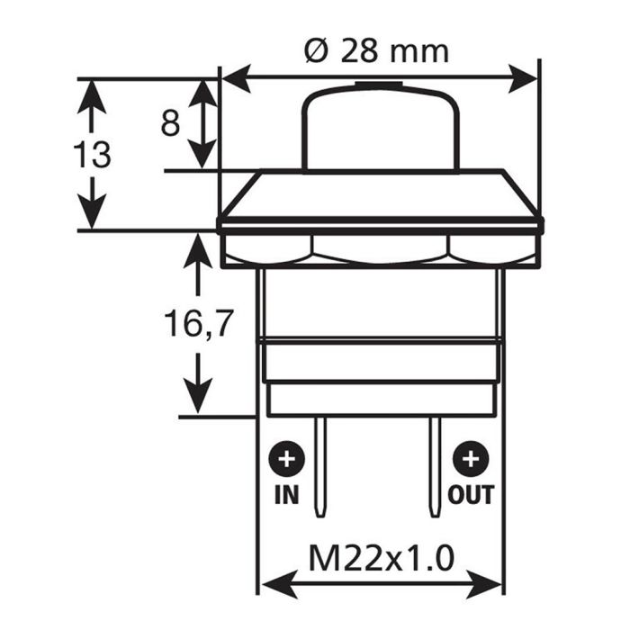  ΔΙΑΚΟΠΤΗΣ 12/24V - 10A 