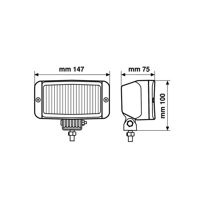  ΠΡΟΒΟΛΕΑΣ PROX 12V H3 55W 2ΤΕΜ. 