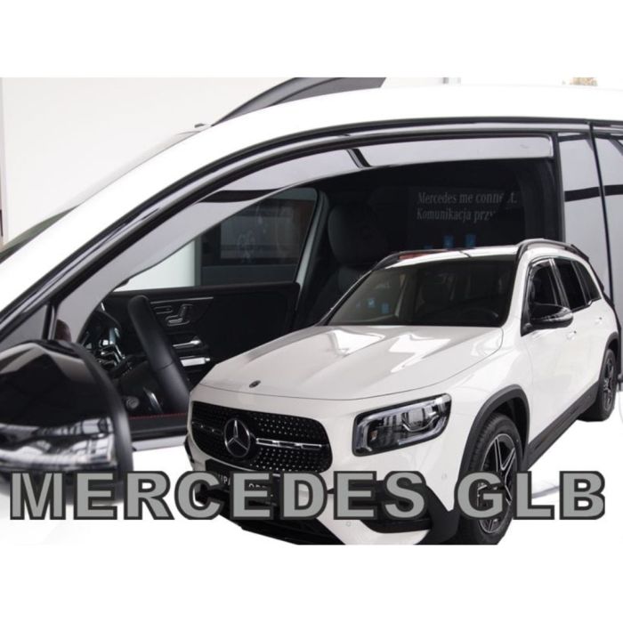  MERCEDES GLB X247 5D 2019+ ΖΕΥΓΑΡΙ ΑΝΕΜΟΘΡΑΥΣΤΕΣ ΑΠΟ ΕΥΚΑΜΠΤΟ ΦΙΜΕ ΠΛΑΣΤΙΚΟ HEKO - 2 ΤΕΜ. 